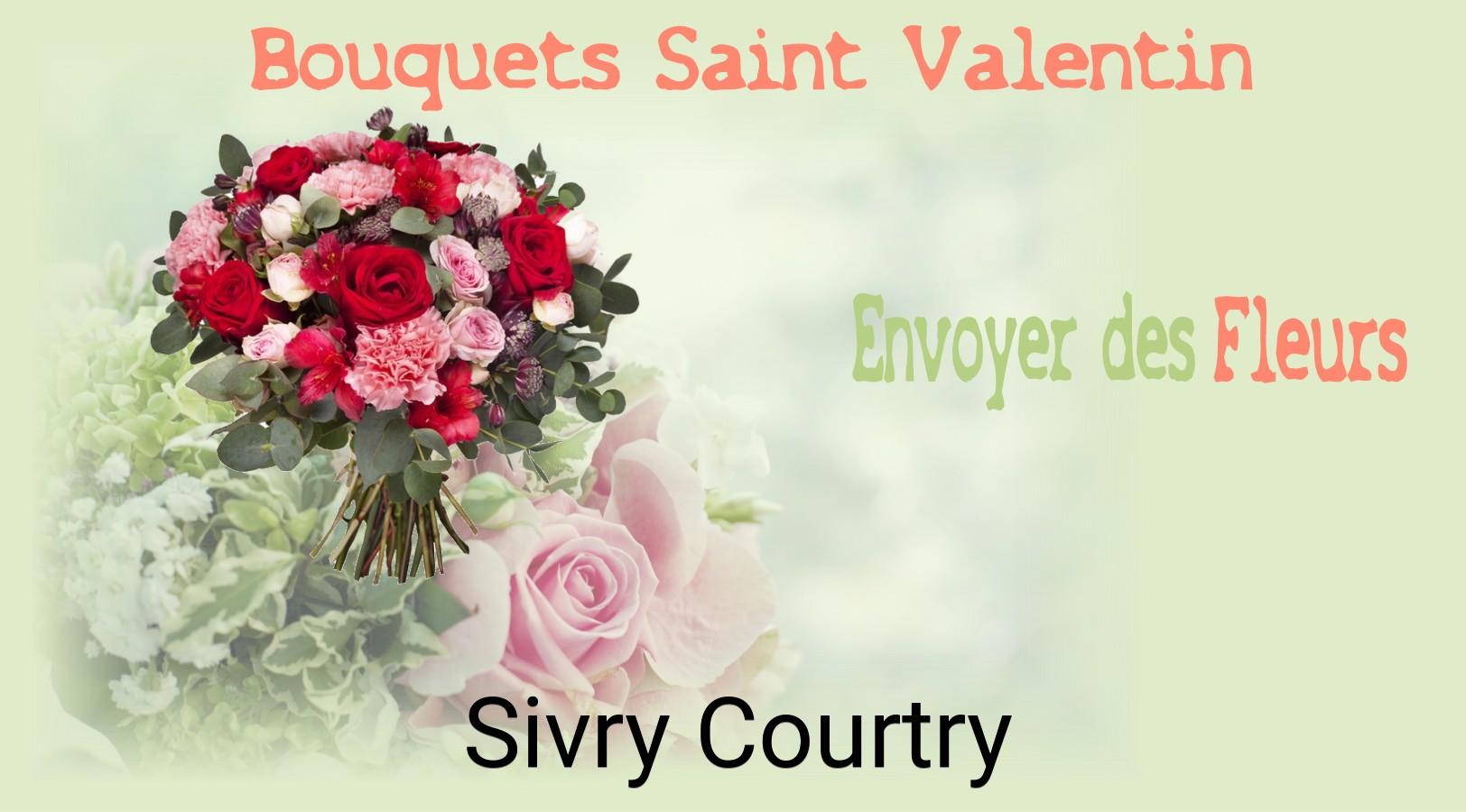 Roses de Saint-Valentin livrées à Sivry-Courtry